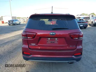 2020 Kia Sorento EX V6 with VIN 5XYPH4A59LG658892, listed as a IAAI auction lot 40647998 with 79,698 mi miles. Bid and sale history available at carsss.com. Image 16.