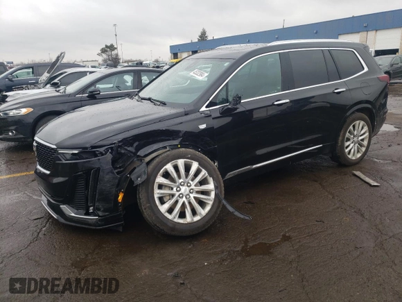 2020 Cadillac XT6 FWD Premium Luxury with VIN 1GYKPCRS4LZ184248, listed as a Copart auction lot 45332984 with 82,170 mi miles. Bid and sale history available at carsss.com. Image 1.