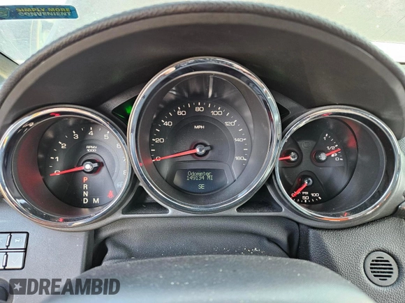 2012 Cadillac CTS with VIN 1G6DC1E33C0158082, listed as a Copart auction lot 62849234 with 149,134 mi miles and Salvage title. Bid and sale history available at DreamBid. Image 9.