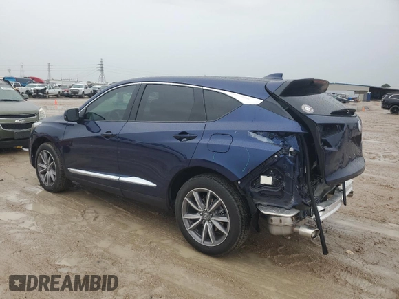 2021 Acura RDX w/Technology Package with VIN 5J8TC1H56ML011245, listed as a Copart auction lot 61459094 with 10,922 mi miles and Salvage Title. Bid and sale history available at carsss.com. Image 2.