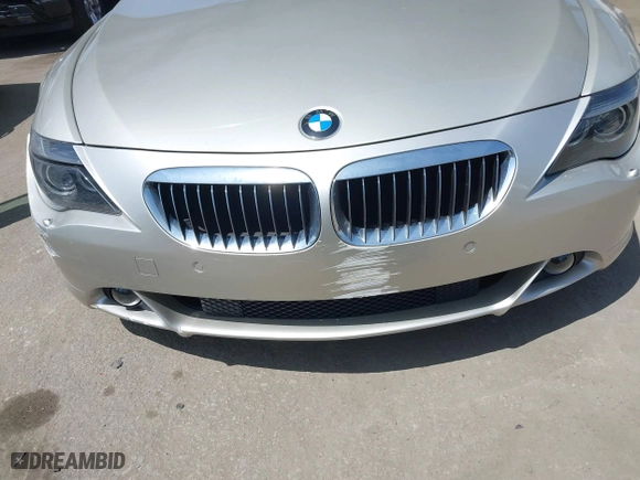 2007 BMW 6 Series 650i with VIN WBAEK135X7CN83521, listed as a IAAI auction lot 42078828 with 55,444 mi miles. Bid and sale history available at carsss.com. Image 6.