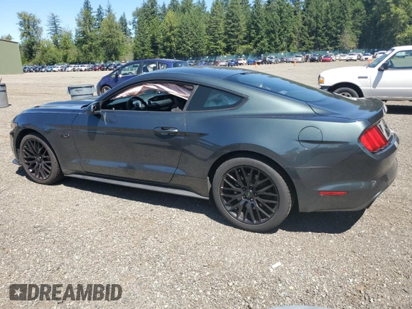 2015 Ford Mustang GT with VIN 1FA6P8CF8F5330314, listed as a Copart auction lot 62782525 with 71,812 mi miles and Salvage title. Bid and sale history available at DreamBid. Image 2.