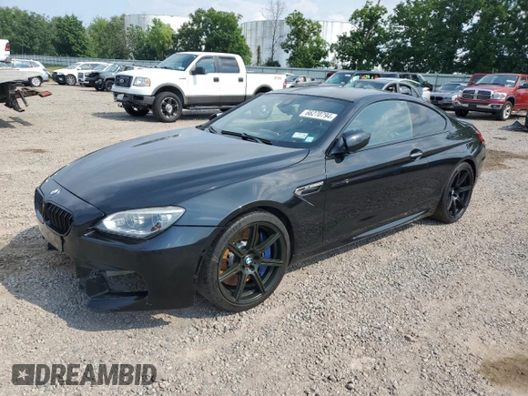 2014 BMW M6 z VIN WBSLX9C54ED160430, wystawiony jako Copart lot #66270794 z przebiegiem 92 025 mil mil oraz Szkoda całkowita • Salvage title. Historia ofert i sprzedaży dostępna na DreamBid. Obrazek 1.