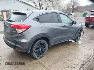 2021 Honda HR-V EX with VIN 3CZRU6H56MM719085, listed as a IAAI auction lot 41992519 with 62,338 mi miles. Bid and sale history available at carsss.com. Image 4.