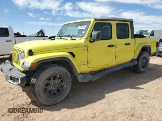 2023 Jeep Gladiator Overland с VIN 1C6HJTFG7PL564945, выставлен на аукционе Copart как лот 55837975 с пробегом 35 693 миль миль и Списание • Salvage title. История ставок и продаж доступна на DreamBid. Изображение 1.