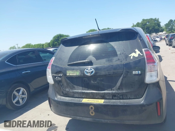 2017 Toyota Prius v Two with VIN JTDZN3EUXHJ063005, listed as a IAAI auction lot 42007228 with 186,507 mi miles. Bid and sale history available at carsss.com. Image 16.