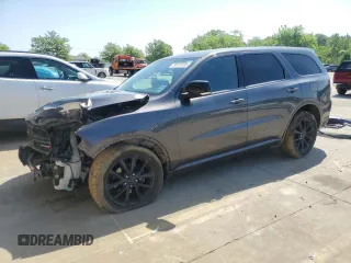 2017 Dodge Durango GT with VIN 1C4RDHDG8HC659746, listed as a Copart auction lot 56131335 with 145,143 mi miles and Salvage title. Bid and sale history available at DreamBid. Image 1.
