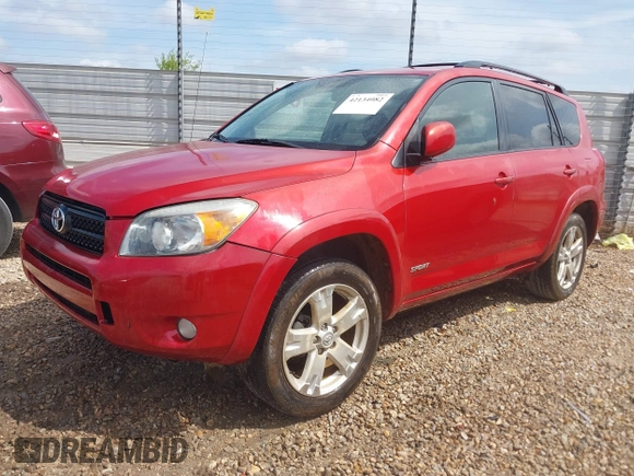 2007 Toyota RAV4 Sport with VIN JTMZD32V375054475, listed as a IAAI auction lot 42134082 with 329,060 mi miles. Bid and sale history available at carsss.com. Image 2.