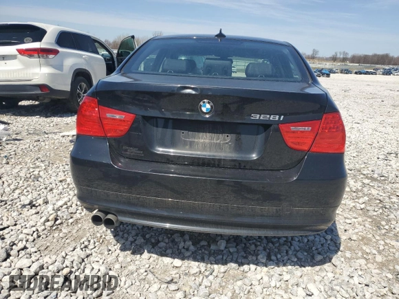 2011 BMW 3 Series 328i with VIN WBAPH7G50BNN06836, listed as a Copart auction lot 52962555 with 0 mi miles and Clean Title. Bid and sale history available at carsss.com. Image 6.