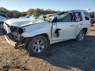 2011 Toyota 4Runner SR5 with VIN JTEZU5JRXB5027343, listed as a Copart auction lot 81342814 with 0 mi miles and Non Repairable. Bid and sale history available at carsss.com. Image 1.