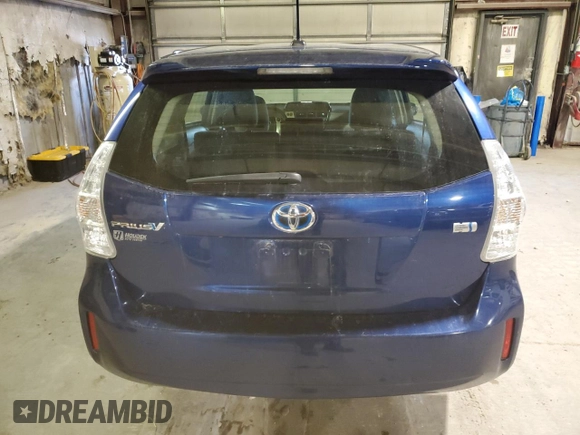 2012 Toyota Prius Two with VIN JTDZN3EU8C3160247, listed as a Copart auction lot 85149854 with 212,932 mi miles and Salvage Title. Bid and sale history available at DreamBid. Image 6.