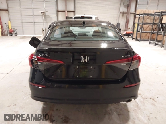 2024 Honda Civic Sport with VIN 2HGFE2F59RH519889, listed as a IAAI auction lot 41598192 with 7,451 mi miles and . Bid and sale history available at DreamBid. Image 16.