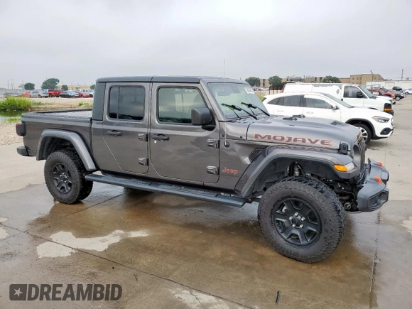 2020 Jeep Gladiator Mojave z VIN 1C6JJTEG8LL207481, wystawiony jako Copart lot #58009665 z przebiegiem 57 479 mil mil oraz Szkoda całkowita • Salvage title. Historia ofert i sprzedaży dostępna na DreamBid. Obrazek 4.