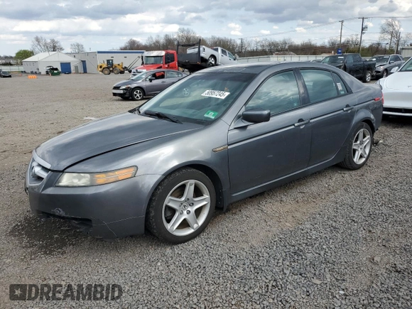 2004 Acura TL with VIN 19UUA66234A005706, listed as a Copart auction lot 50957245 with 98,055 mi miles and Salvage Title. Bid and sale history available at carsss.com. Image 1.