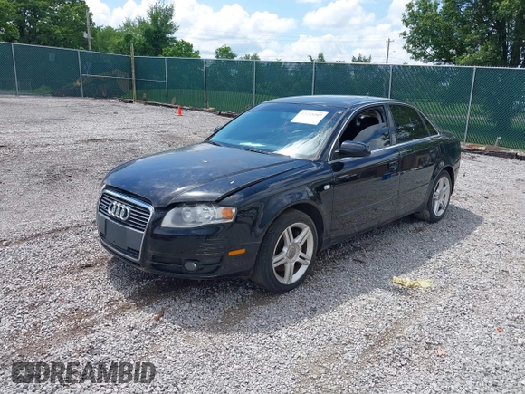 2007 Audi A4 2.0T with VIN WAUDF78E47A262226, listed as a IAAI auction lot 42255207 with 214,199 mi miles and . Bid and sale history available at DreamBid. Image 2.