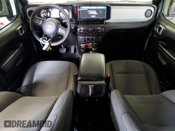2024 Jeep Wrangler Sport S with VIN 1C4RJXN66RW167175, listed as a Copart auction lot 62923525 with 14,103 mi miles and Clean title. Bid and sale history available at DreamBid. Image 8.
