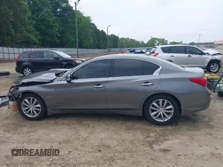 2015 Infiniti Q50 Premium with VIN JN1BV7AP7FM338434, listed as a IAAI auction lot 42158445 with 115,685 mi miles and . Bid and sale history available at DreamBid. Image 15.