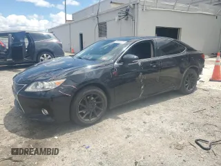 2014 Lexus ES 300h with VIN JTHBW1GG5E2057904, listed as a Copart auction lot 60906975 with 129,061 mi miles and Salvage title. Bid and sale history available at DreamBid. Image 1.