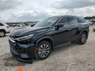 2024 Infiniti QX60 Pure с VIN 5N1DL1ES5RC345587, выставлен на аукционе Copart как лот 54242995 с пробегом 9 829 миль миль и Списание • Salvage title. История ставок и продаж доступна на DreamBid. Изображение 1.