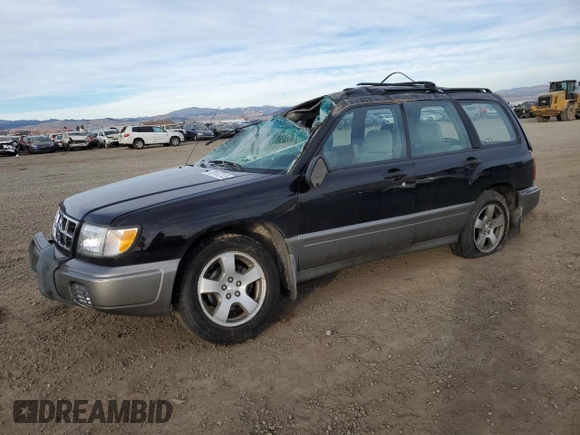 1998 Subaru Forester S with VIN JF1SF6554WH758938, listed as a Copart auction lot 56248564 with 134,277 mi miles and Clean Title. Bid and sale history available at carsss.com. Image 1.