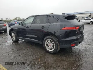 2017 Jaguar F-Pace 35t with VIN SADCS2BV0HA899402, listed as a Copart auction lot 72401724 with 215,624 mi miles and Salvage Title. Bid and sale history available at DreamBid. Image 2.