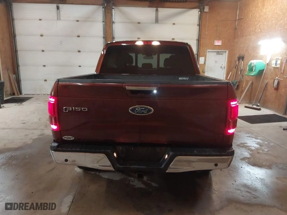 2015 Ford F-150 XLT with VIN 1FTEW1EG7FKE04832, listed as a IAAI auction lot 41189822 with 115,731 mi miles. Bid and sale history available at carsss.com. Image 16.