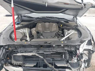 2019 Genesis G90 3.3T Premium with VIN KMTF34JA4KU058688, listed as a IAAI auction lot 41501184 with 85,530 mi miles. Bid and sale history available at carsss.com. Image 10.
