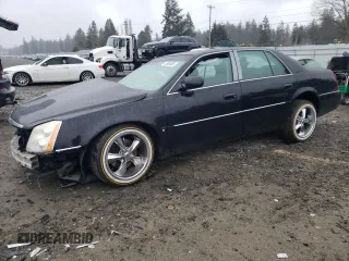 2010 Cadillac DTS 1SD z VIN 1G6KH5EY9AU100351, wystawiony jako Copart lot #47609385 z przebiegiem Nie podano mil oraz Szkoda całkowita • Salvage title. Historia ofert i sprzedaży dostępna na DreamBid. Obrazek 1.