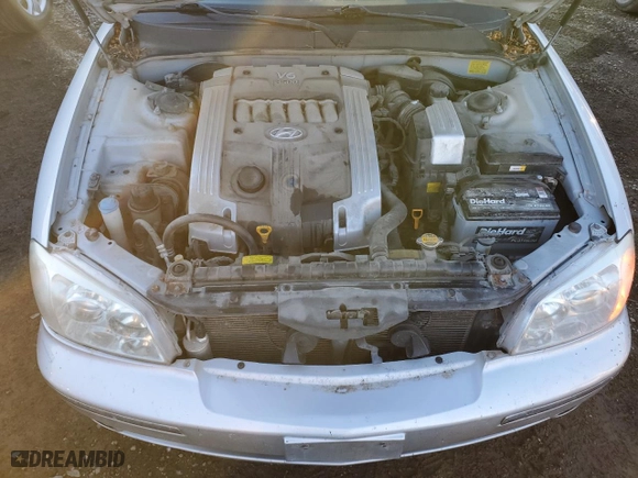 2004 Hyundai XG350 with VIN KMHFU45EX4A352931, listed as a Copart auction lot 78867574 with 120,223 mi miles and Salvage Title. Bid and sale history available at carsss.com. Image 11.