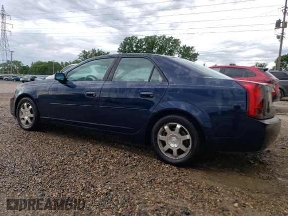 2003 Cadillac CTS with VIN 1G6DM57N530136541, listed as a Copart auction lot 59590594 with 92,218 mi miles and Non Repairable. Bid and sale history available at carsss.com. Image 2.