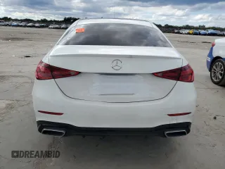 2022 Mercedes-Benz C 300 with VIN W1KAF4GB9NR043911, listed as a Copart auction lot 47158615 with 41,721 mi miles and Salvage Title. Bid and sale history available at DreamBid. Image 6.