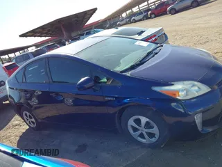 2012 Toyota Prius One with VIN JTDKN3DU6C1508691, listed as a IAAI auction lot 42137990 with 271,382 mi miles. Bid and sale history available at carsss.com. Image 13.