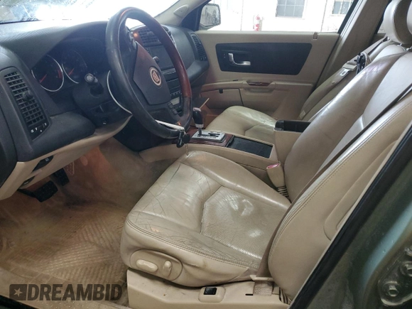 2005 Cadillac SRX with VIN 1GYEE63A250116011, listed as a Copart auction lot 89390325 with 144,109 mi miles and Clean Title. Bid and sale history available at carsss.com. Image 7.