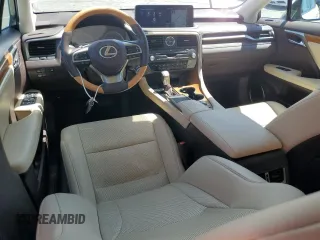 2020 Lexus RX 450h with VIN 2T2HGMDA3LC048722, listed as a Copart auction lot 56066865 with 66,558 mi miles and Salvage title. Bid and sale history available at DreamBid. Image 8.