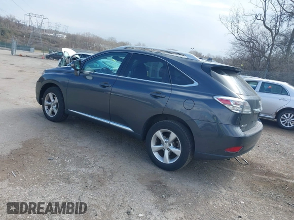 2010 Lexus RX with VIN 2T2BK1BA8AC053708, listed as a IAAI auction lot 41891471 with 150,601 mi miles. Bid and sale history available at carsss.com. Image 3.