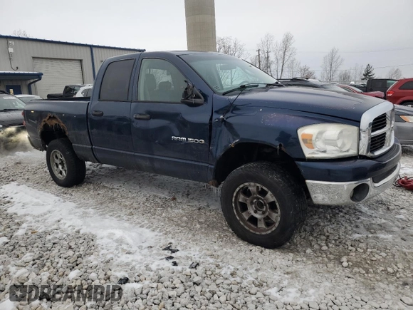 2007 Dodge 1500 ST with VIN 1D7HU18P47J610704, listed as a Copart auction lot 83355354 with 208,158 mi miles and Clean Title. Bid and sale history available at DreamBid. Image 4.