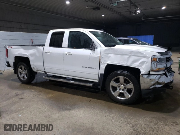 2017 Chevrolet Silverado 1500 LT with VIN 1GCVKREC7HZ242105, listed as a Copart auction lot 55287324 with 101,625 mi miles and Salvage Title. Bid and sale history available at DreamBid. Image 4.
