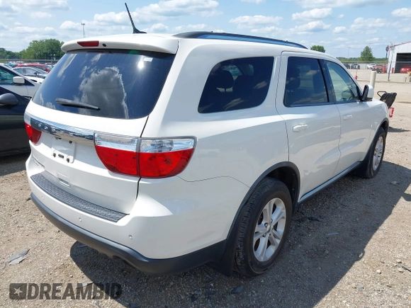 2011 Dodge Durango Express with VIN 1D4RE2GGXBC733958, listed as a IAAI auction lot 39913864 with 159,846 mi miles. Bid and sale history available at carsss.com. Image 4.