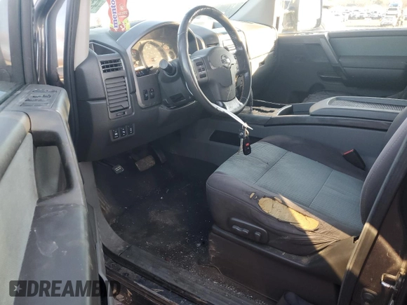 2007 Nissan Titan LE with VIN 1N6AA07B77N205916, listed as a Copart auction lot 43808455 with 146,433 mi miles and Clean title. Bid and sale history available at DreamBid. Image 8.