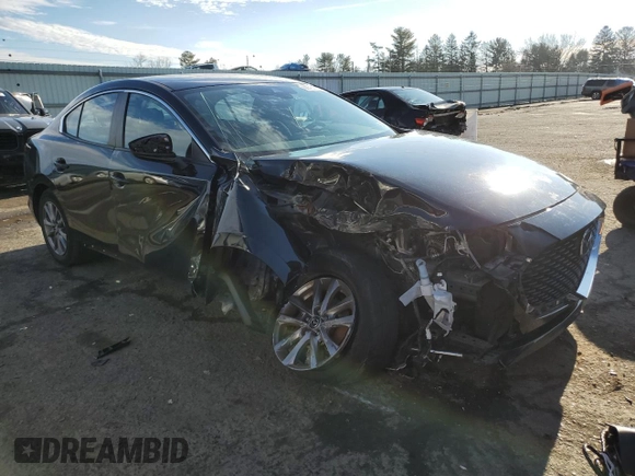 2021 Mazda 3 2.0 with VIN 3MZBPAA74MM207075, listed as a Copart auction lot 86731134 with 52,175 mi miles and Salvage Title. Bid and sale history available at DreamBid. Image 4.