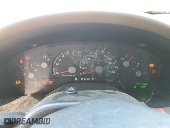 2003 Ford Explorer XLT с VIN 1FMZU73K23UB83492, выставлен на аукционе Copart как лот 53351275 с пробегом 429 709 миль миль и Списание • Salvage title. История ставок и продаж доступна на DreamBid. Изображение 9.