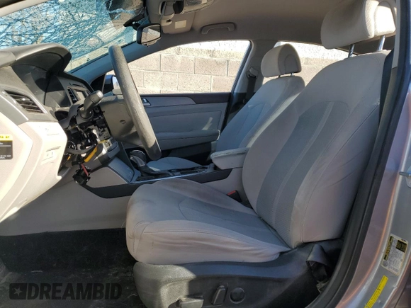 2015 Hyundai Sonata 2.4L SE with VIN 5NPE24AF7FH186609, listed as a Copart auction lot 46328055 with Not Provided miles and Salvage Title. Bid and sale history available at carsss.com. Image 7.