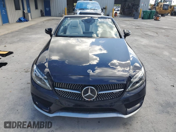 2018 Mercedes-Benz C 43 AMG with VIN WDDWK6EB6JF667015, listed as a Copart auction lot 75165524 with Not provided miles and Non repairable. Bid and sale history available at DreamBid. Image 5.