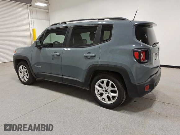 2018 Jeep Renegade Latitude with VIN ZACCJABB7JPH24455, listed as a Copart auction lot 50265385 with 156,278 mi miles and Clean Title. Bid and sale history available at DreamBid. Image 2.