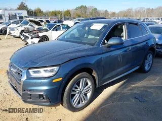 2018 Audi Q5 Prestige with VIN WA1CNAFY9J2126343, listed as a IAAI auction lot 41171845 with 50,518 mi miles. Bid and sale history available at carsss.com. Image 16.