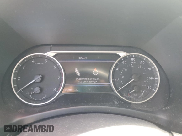 2020 Nissan Sentra SV with VIN 3N1AB8CVXLY235958, listed as a Copart auction lot 54628485 with 12,086 mi miles and Clean Title. Bid and sale history available at DreamBid. Image 9.