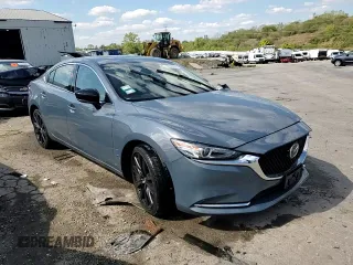 2021 Mazda 6 Grand Touring Reserve with VIN JM1GL1WY1M1616461, listed as a Copart auction lot 72760074 with 26,377 mi miles and Salvage Title. Bid and sale history available at DreamBid. Image 13.