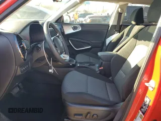 2024 Kia Soul S with VIN KNDJ23AU2R7223291, listed as a Copart auction lot 43228485 with 22,274 mi miles and Salvage Title. Bid and sale history available at DreamBid. Image 7.