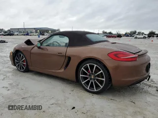 2013 Porsche Boxster S with VIN WP0CB2A85DS132155, listed as a Copart auction lot 89002615 with 61,102 mi miles and Non Repairable. Bid and sale history available at carsss.com. Image 2.