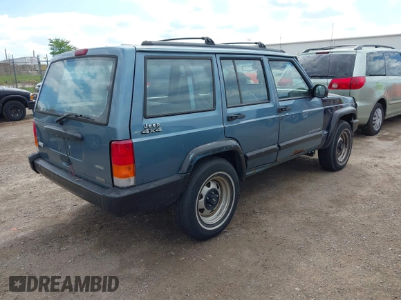 1998 Jeep Cherokee Sport with VIN 1J4FJ68S0WL269553, listed as a IAAI auction lot 42207389 with 261,377 mi miles and . Bid and sale history available at DreamBid. Image 4.